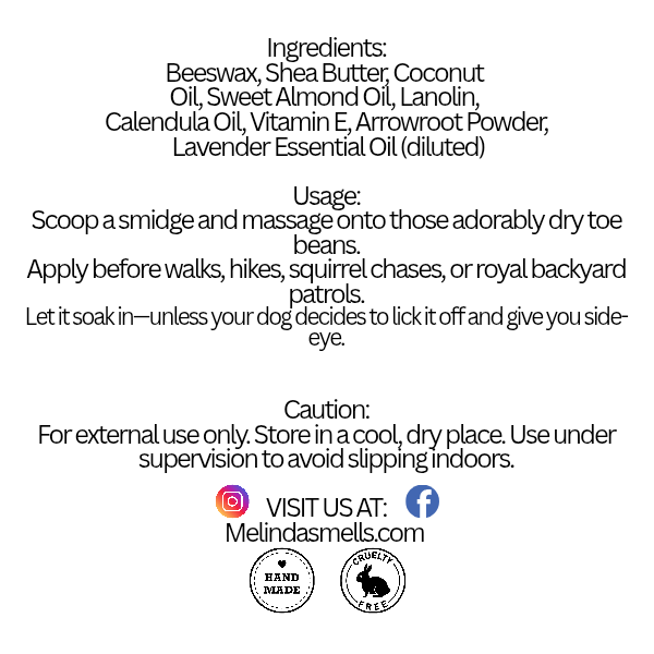Pups-Toe Bean Balm
