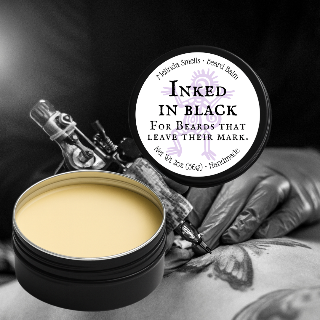 Beard Balm-Inked In Black
