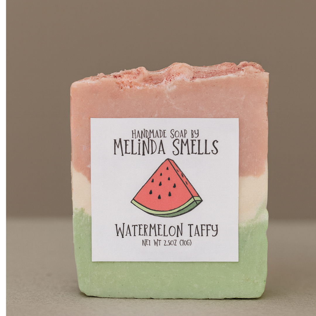 Soap-Watermelon Taffy
